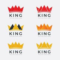 Crown Logo Concept symbol icon sign Element Design. King, Coronet Logotype. Vector illustration template