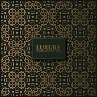 luxury dark seamless pattern background vector