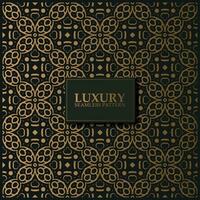 luxury dark seamless pattern background vector