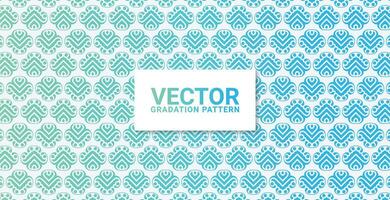 gradation ornament pattern design background vector