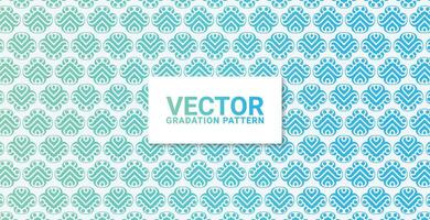 gradation ornament pattern design background vector