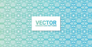 gradation ornament pattern design background vector