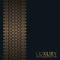 Elegant pattern style dark background vector
