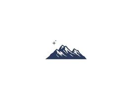 mountain logo vector icon illustration, logo template