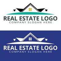 creativo negocio desarrollo real estado logo diseño vector