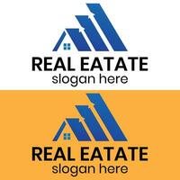 collection of building architecture sets, real estate logo design line art style vector