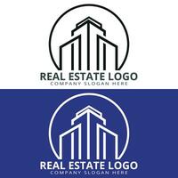 vector logo para real inmuebles hogar soluciones ese es un hogar solución.