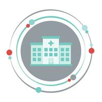 Hospital vector illustration graphic icon symbol