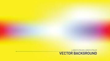 Abstract blurred yellow red background vector