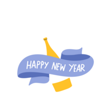 feliz año nuevo fiesta png