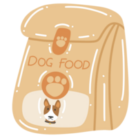 perro comida ilustración png