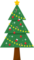 illustration d'arbre de noël png