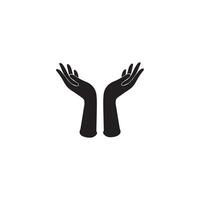 Hand concept. Collection of gesture high quality vector outline signs for web pages, books, online stores, flyers, banners etc. hands holding protect giving gestures icons.
