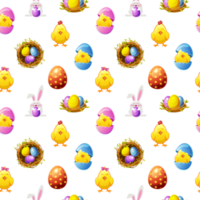 Seamless pattern for Easter png