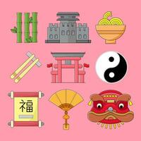 Chinese Pack Vector