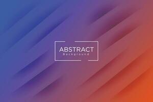 Abstract background design or 3d gradient colorful background and wallpaper vector