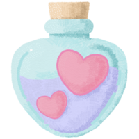 schattig pastel liefde toverdrank png