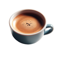 AI generated Isolated coffee Transparent Background, PNG Format, Generative AI