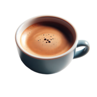 ai generiert isoliert Kaffee transparent Hintergrund, png Format, generativ ai