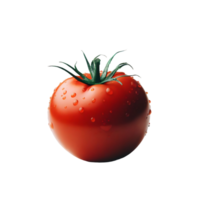 AI generated Isolated tomato Transparent Background, PNG Format, Generative AI