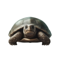 Isolated Turtle animal on a transparent background, PNG Format