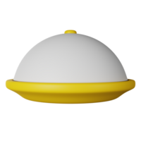 Food Tray 3D Icon Illustration png