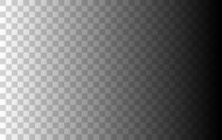 Wallpaper image, imitation of a transparent background, gray and white even squares. Black cover layer with overlap effect. Transparent background for your designs. Seamless pattern. Vector graphic