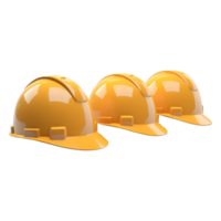 ai généré construction ouvrier casque ou casquette sur transparent Contexte - ai généré png