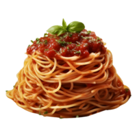 AI generated Cooked Fried Spicy Noodles on Transparent background - Ai Generated png