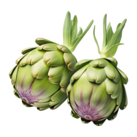 AI generated Artichoke on Transparent background - Ai Generated png