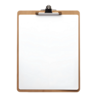 AI generated White Paper Board With Writing Hand on Transparent background - Ai Generated png