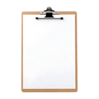 AI generated White Paper Board With Writing Hand on Transparent background - Ai Generated png