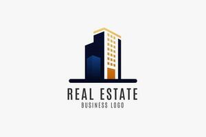 Real Estate Apartment Building Logo Template vector