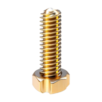 ai generado hardware tornillo en transparente antecedentes - ai generado png