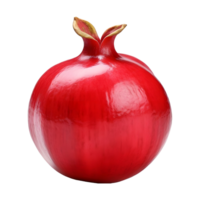 AI generated Pomegranate on Transparent background - Ai Generated png