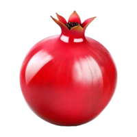 AI generated Pomegranate on Transparent background - Ai Generated png