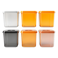 AI generated Blank Boxes on Transparent background - Ai Generated png