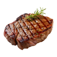 ai generiert Rindfleisch roh Fleisch auf transparent Hintergrund - - ai generiert png