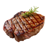 ai generado carne de vaca crudo carne en transparente antecedentes - ai generado png