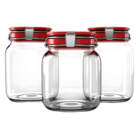 AI generated Blank Jar on Transparent background - Ai Generated png