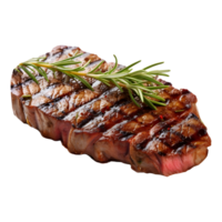 ai generiert Rindfleisch roh Fleisch auf transparent Hintergrund - - ai generiert png