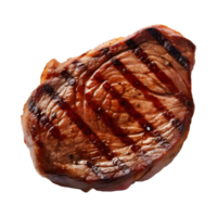 ai generato Manzo crudo carne su trasparente sfondo - ai generato png