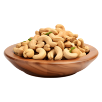 AI generated Cashews on Transparent background - Ai Generated png