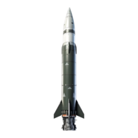 AI generated Space Rocket Flying in Air on Transparent background - Ai Generated png