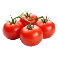 ai genererad färsk tomater på transparent bakgrund - ai genererad png