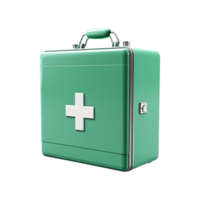AI generated Fast aid cabinet isolated on transparent background png