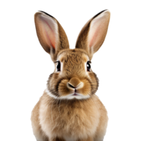 AI generated Rabbit isolated on transparent background png