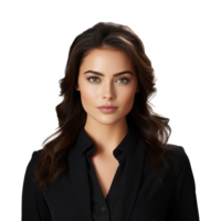 AI generated Businesswoman isolated on transparent background png