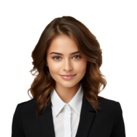 AI generated Businesswoman isolated on transparent background png