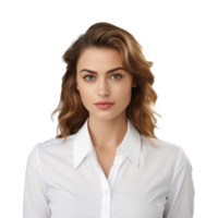 AI generated Businesswoman isolated on transparent background png